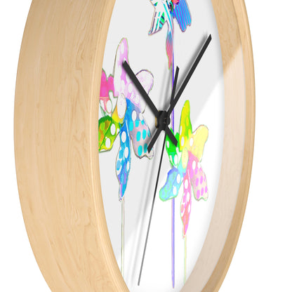 Celebrations Pin Wheel Wall Clock