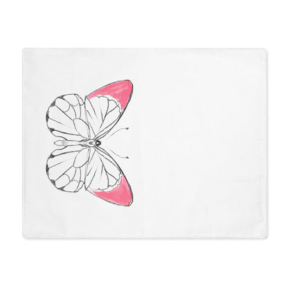 Placemat, 1pc Lucy Butterfly Warm Pink