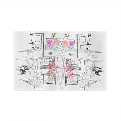 Dish Towels Microfiber  Illustration of Interior