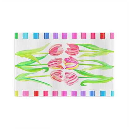 Dish Towels Microfiber Tulip Love