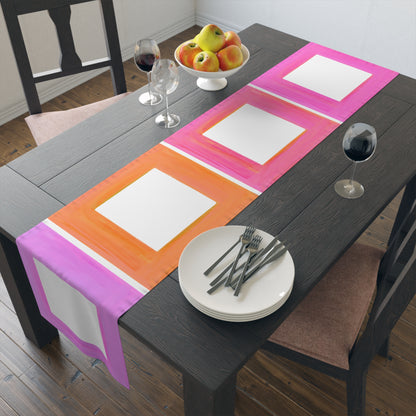 Table Runner Color Block (Cotton or Poly)