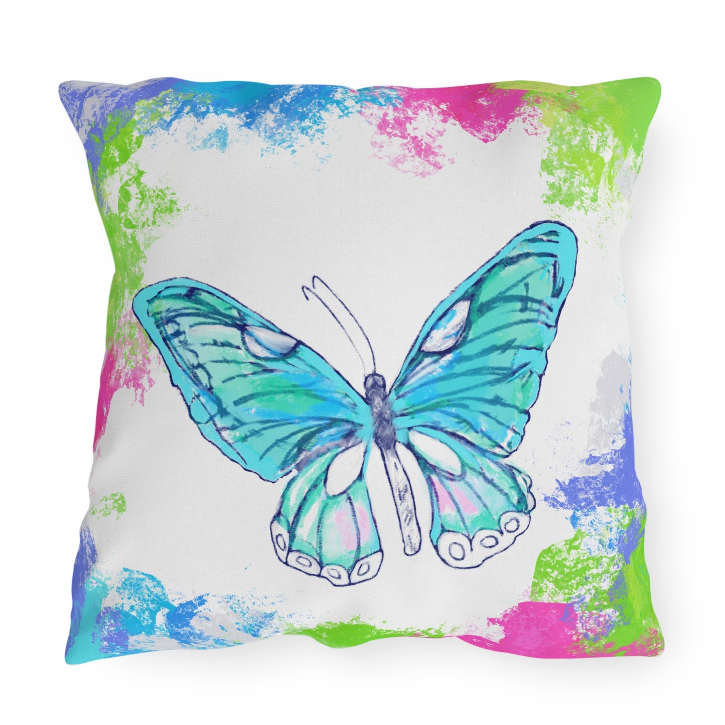 Swing Outdoor Pillow Gratitude gives birth to Joy