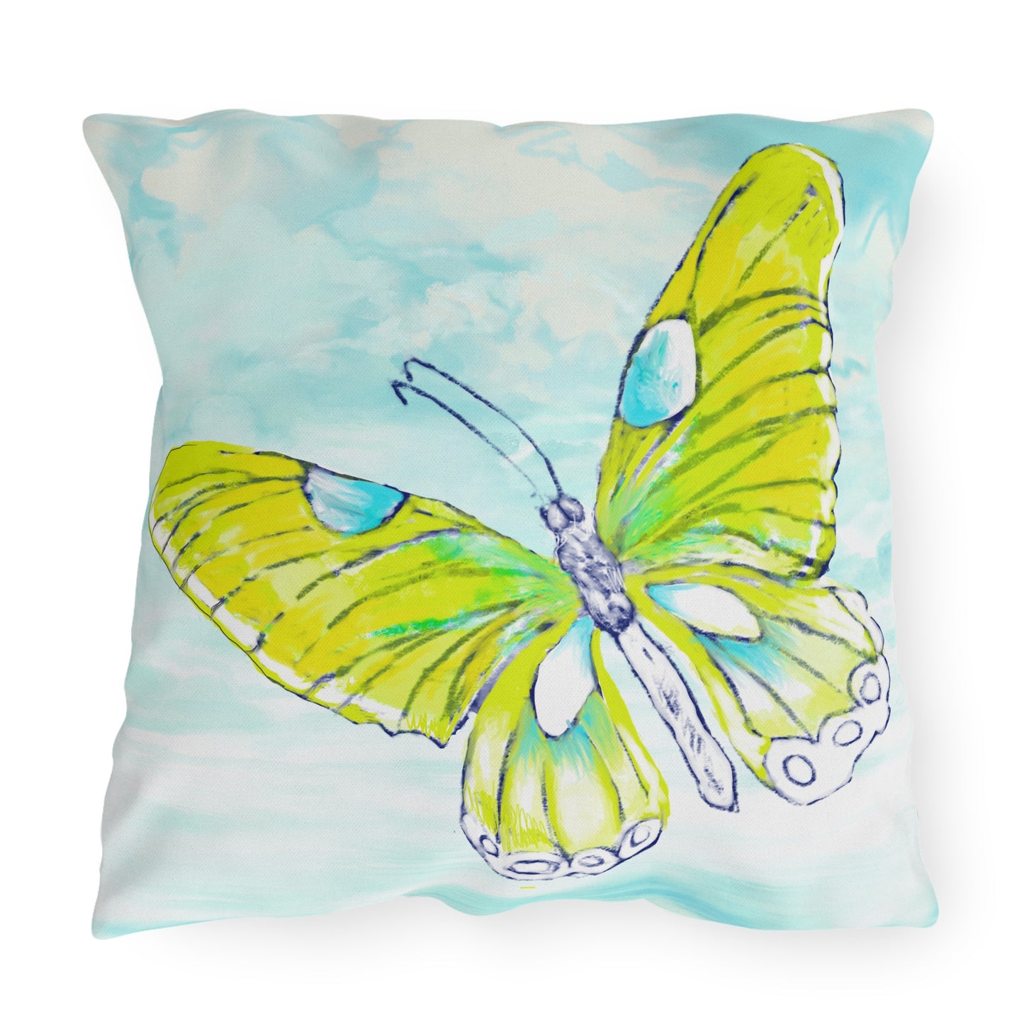 Outdoor Pillows Butterfly Flutter