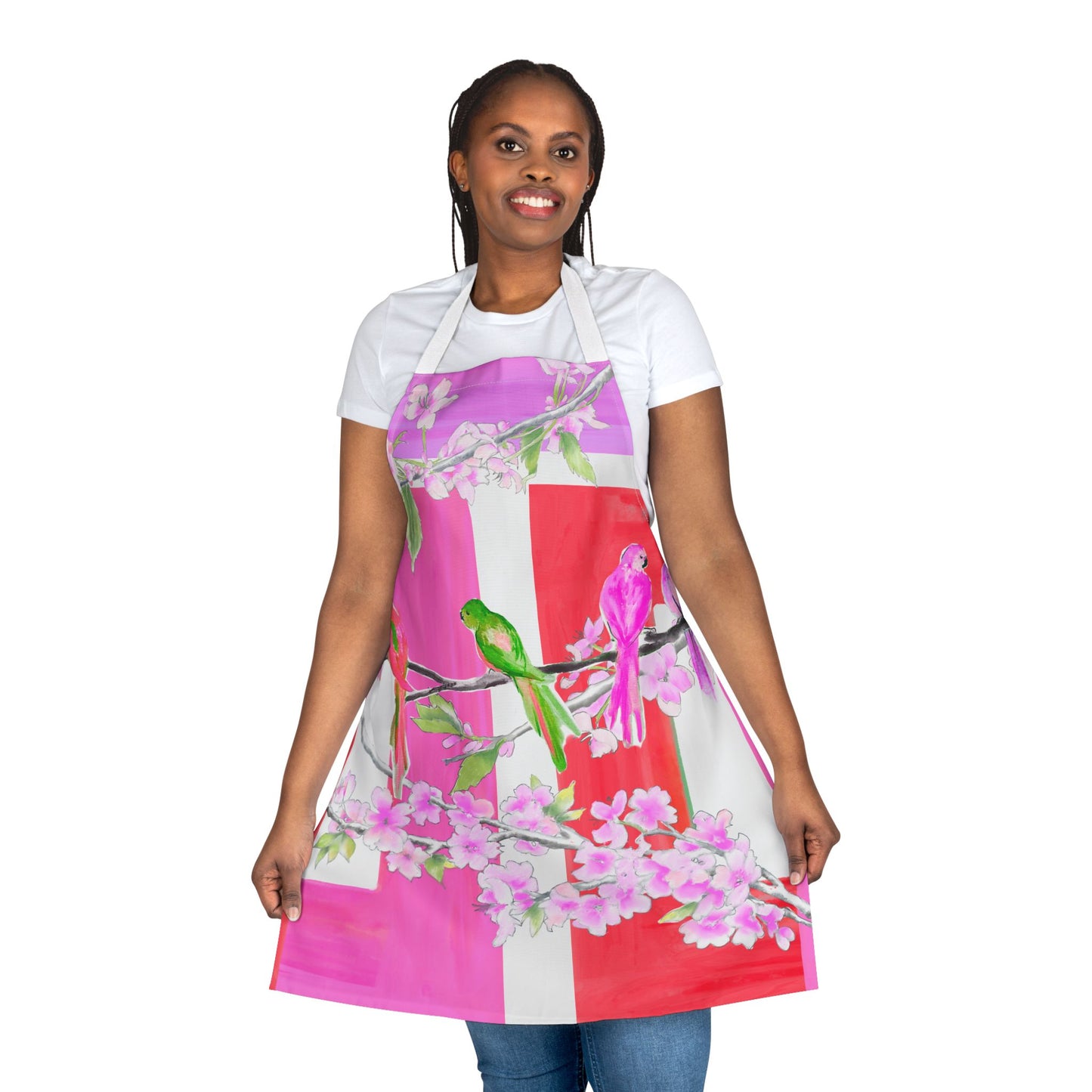 Blossoms & Birds Apron
