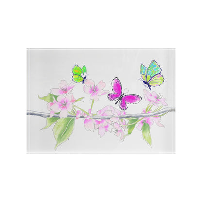 Blossom Whirl Acrylic Art Block