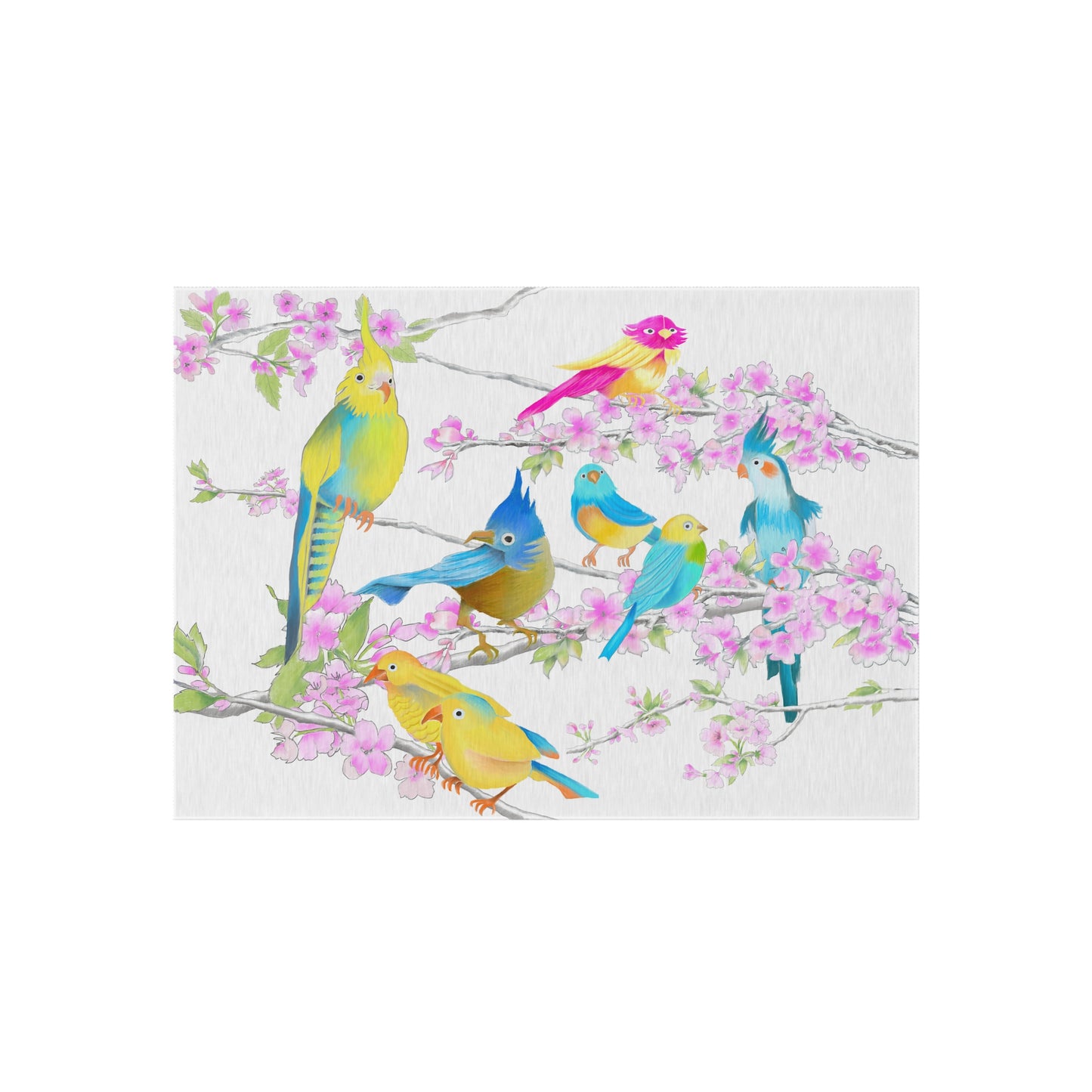 Cherry Chirp Indoor/Outdoor Rug