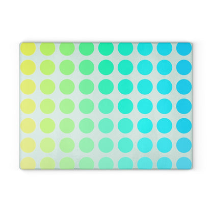 Glass Cutting Boards Polka Dots