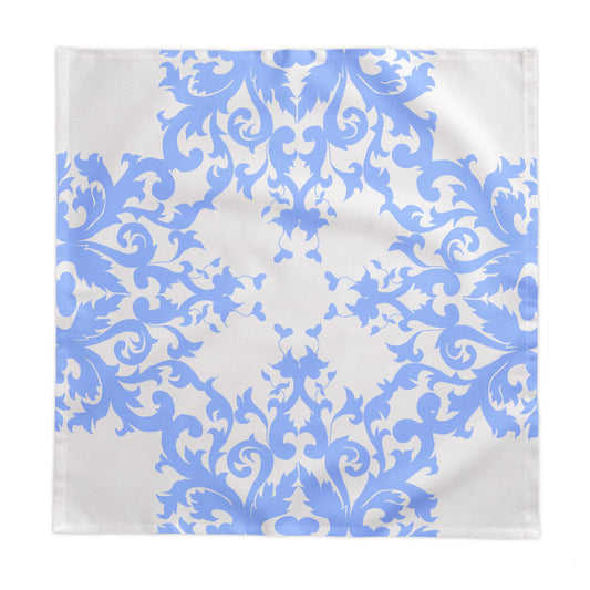 Tablecloths Square Hand-Drawn Classic Blue and White