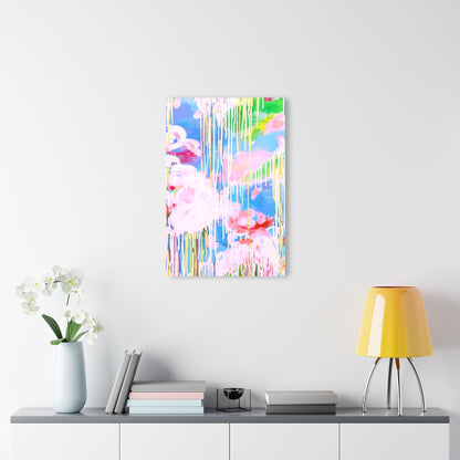 Acrylic Wall Art Color Drizzle