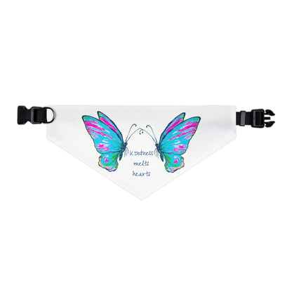Pet Bandana Collar Kindness melts hearts