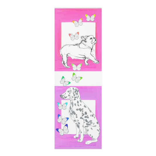 Foam Yoga Mats DogButterfly Flutter