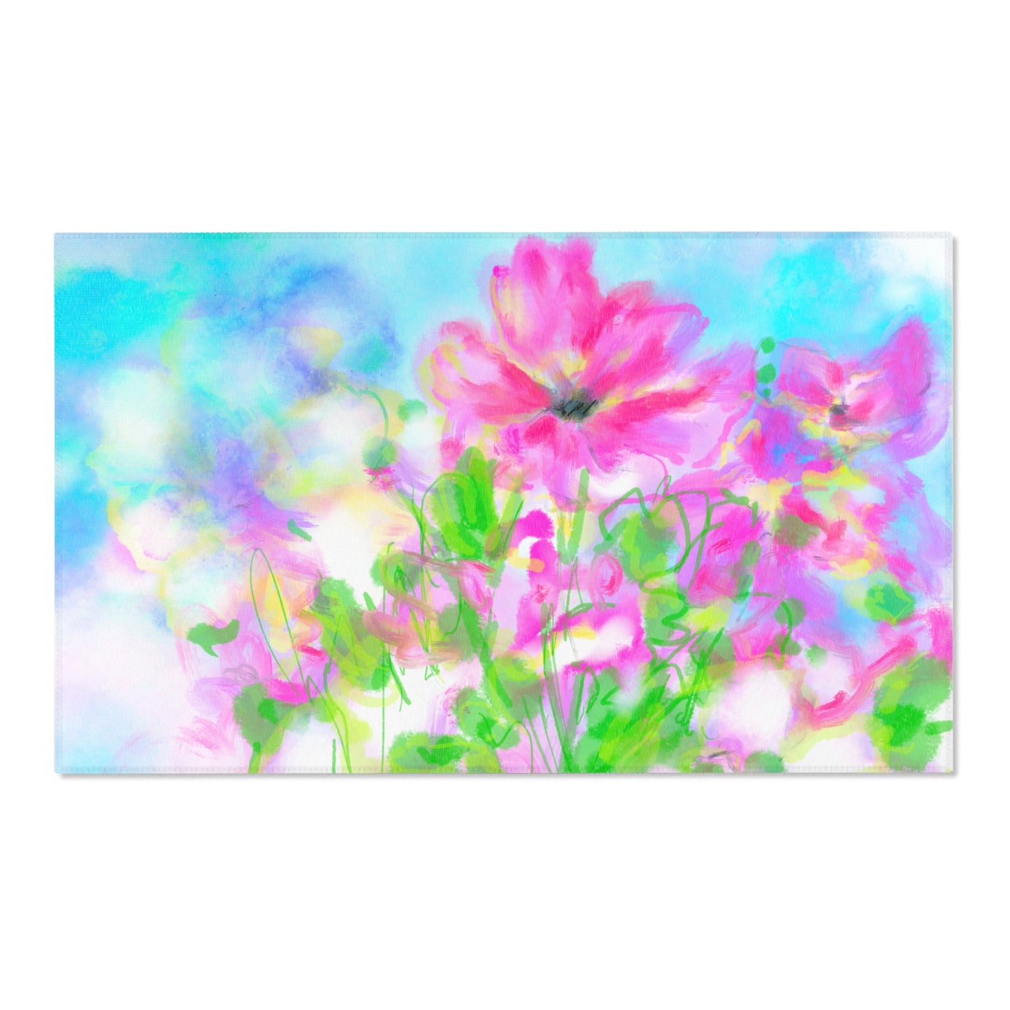 Joyful Landscapes Indoor/Outdoor Rug Floral Garden