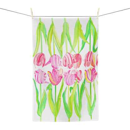 Dish Towel Microfiber Tulip Love