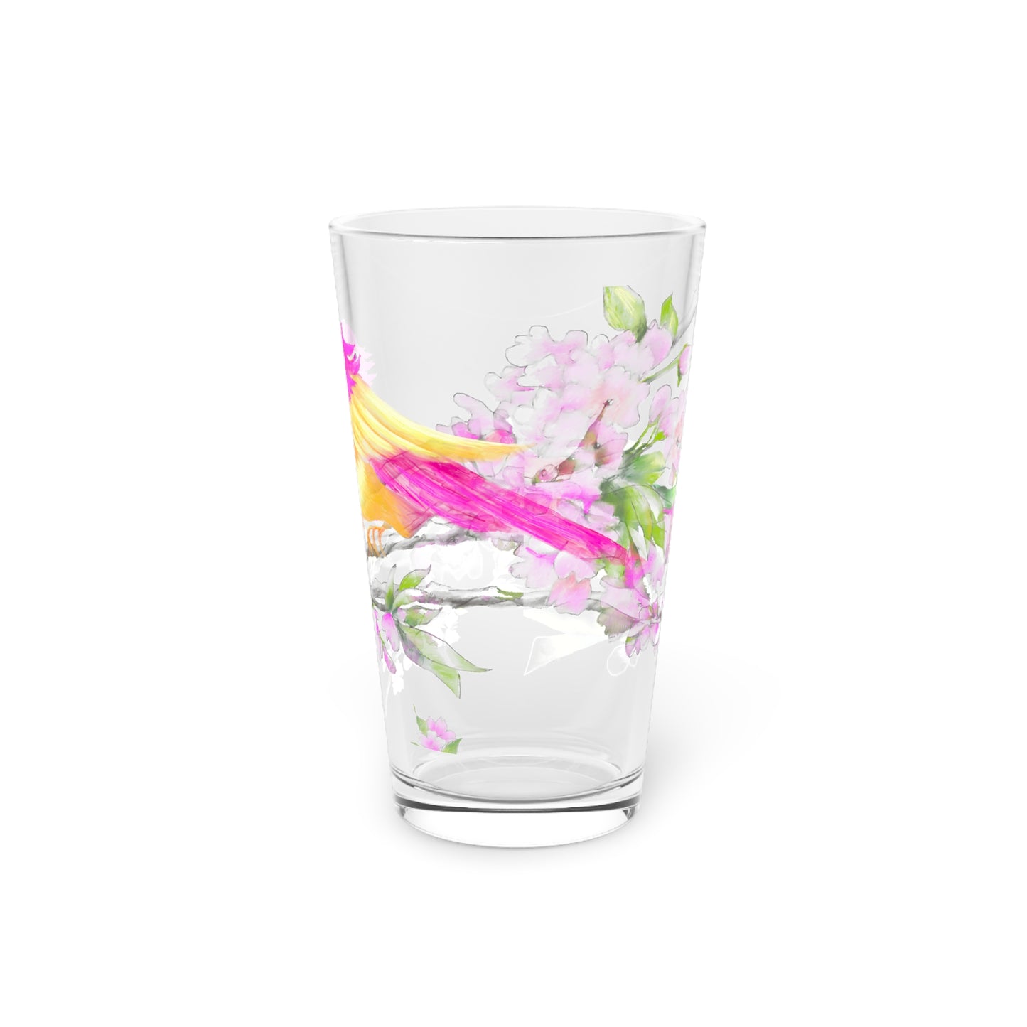 Jolly Birds Pint Glass, 16oz