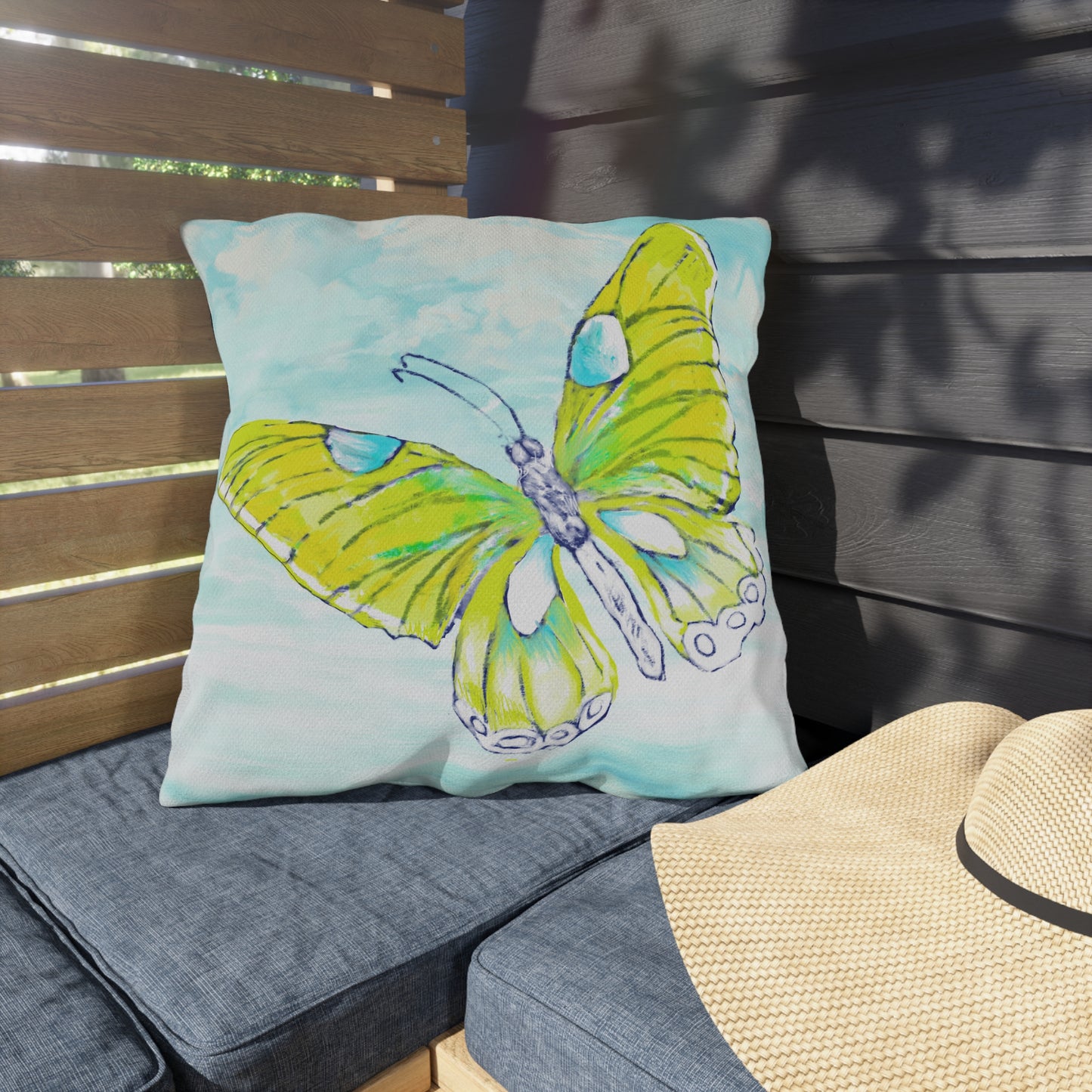 Outdoor Pillows Butterfly Flutter