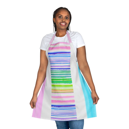 Aprons Watercolor Mega Stripes