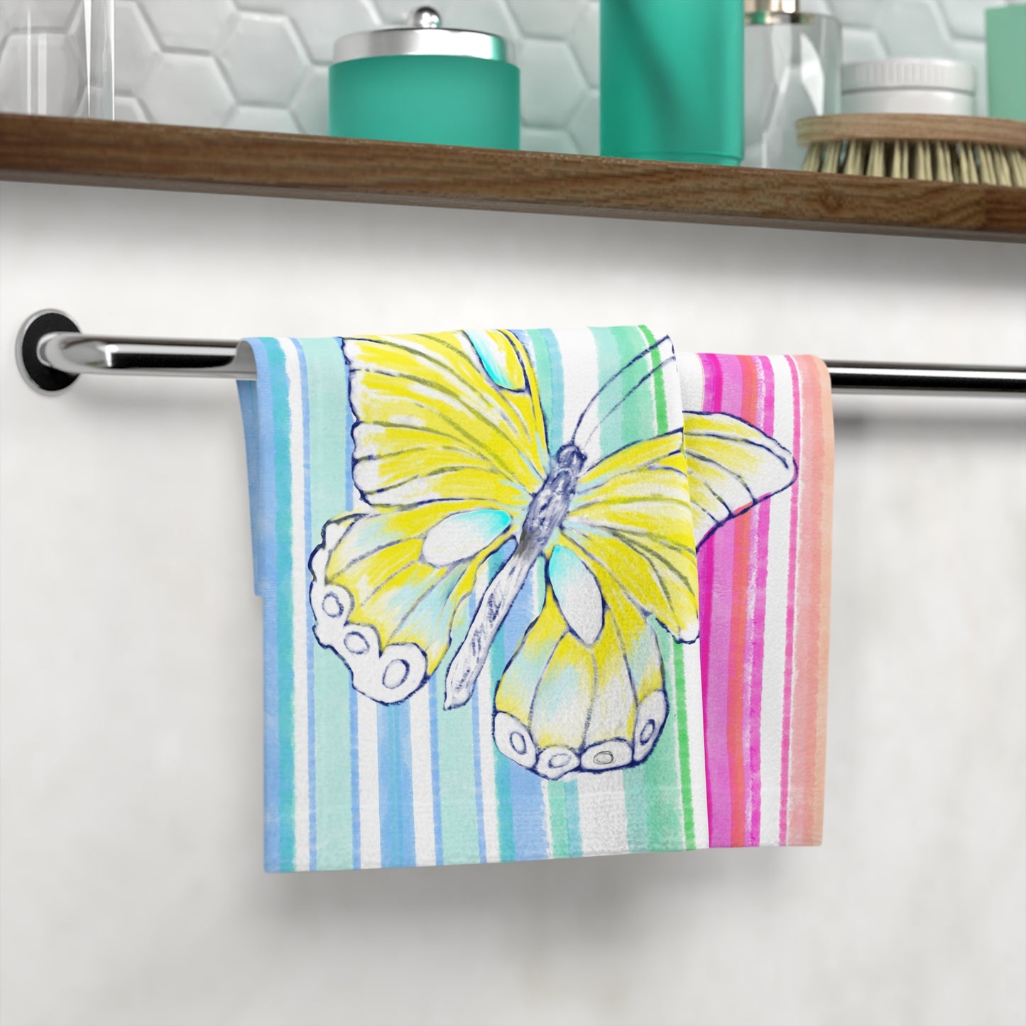 Face Towels Watercolor Flutter
