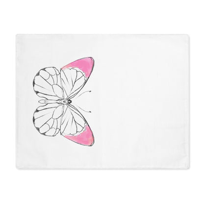 Placemat, 1pc Lucy Butterfly Light Warm Pink