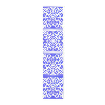 Scrollwork Table Runner (Cotton, Poly)