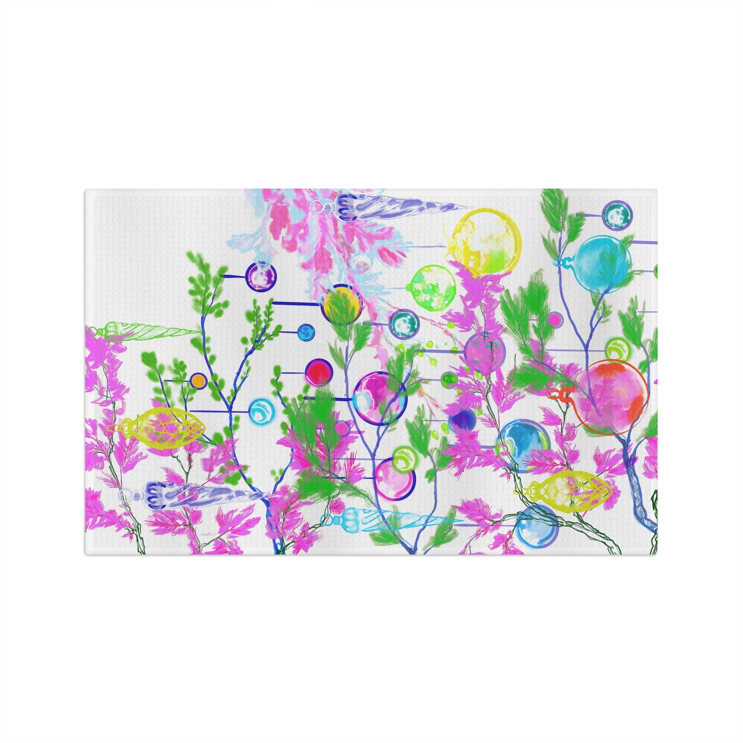 Dish Towels Deck the Halls