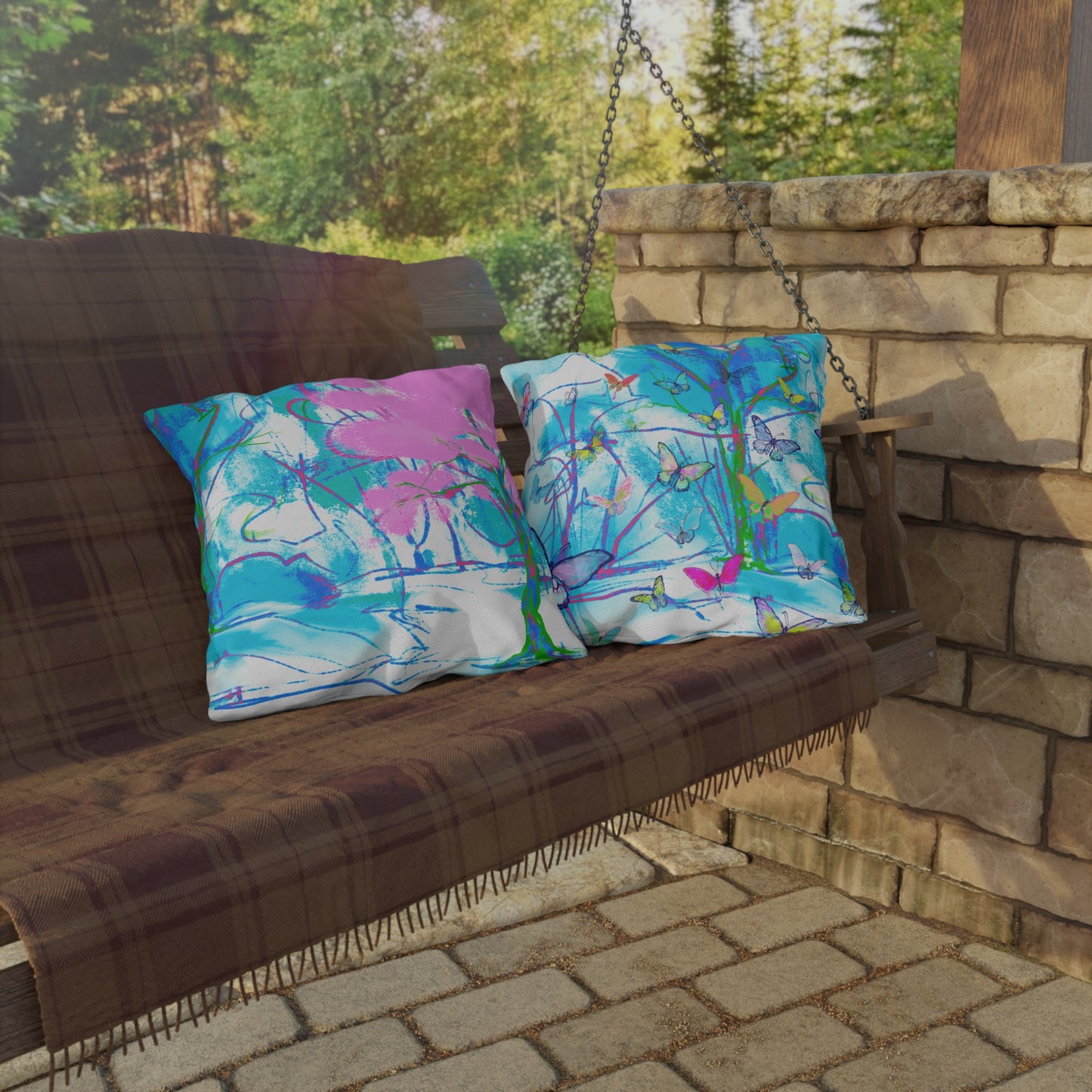 Joyful Landscapes Outdoor Pillows