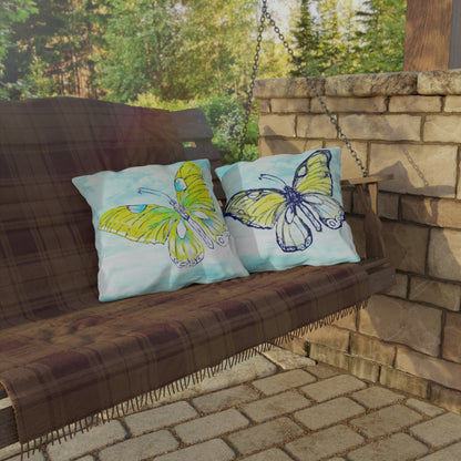 Outdoor Pillows Butterfly Flutter