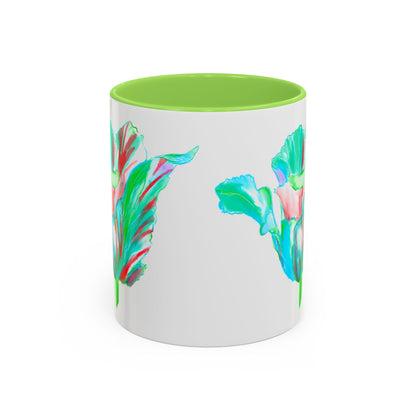 Vibrant Tulips Mugs