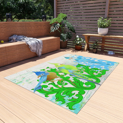 Indoor/Outdoor Rug Jolly Birds
