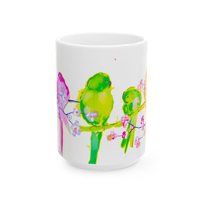 Mugs Blossoms & Birds