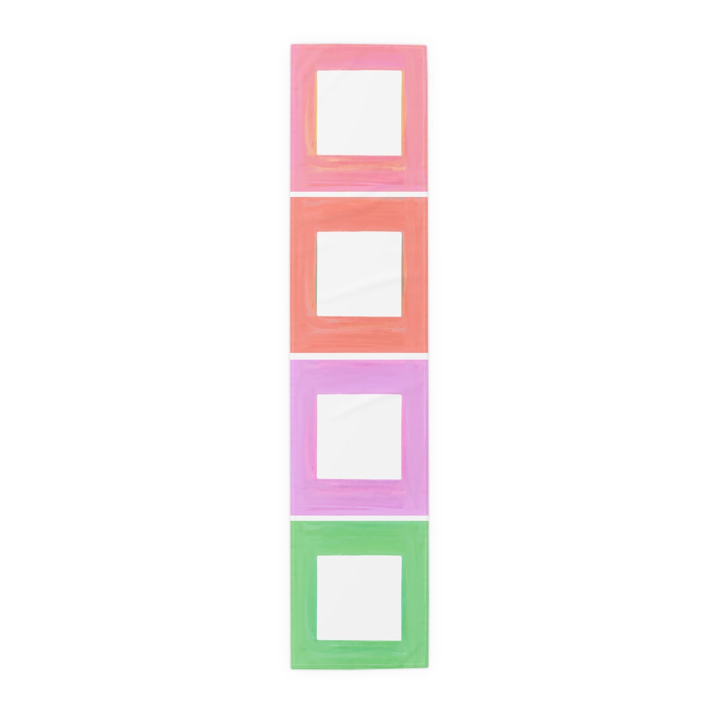 Table Runner Color Block (Cotton or Poly)