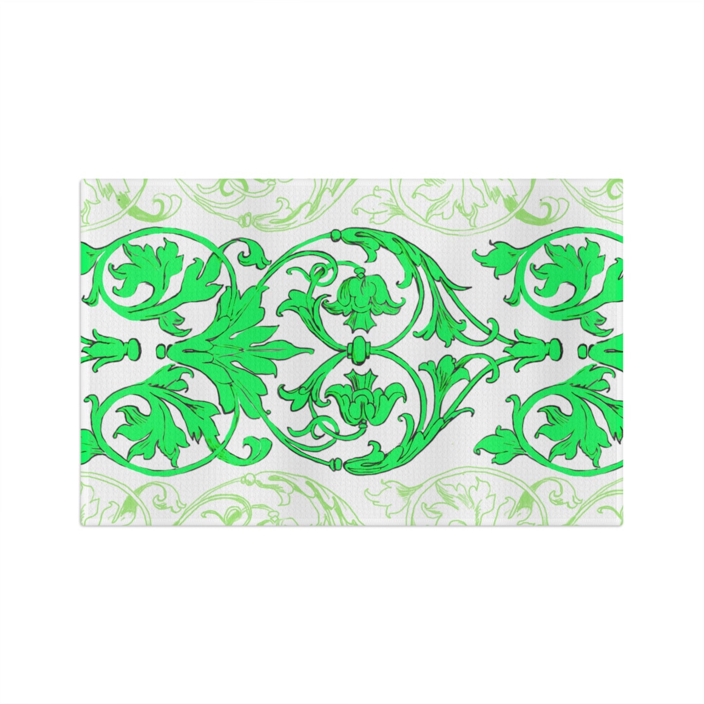 Microfiber Tea Towel Classic Fun Green