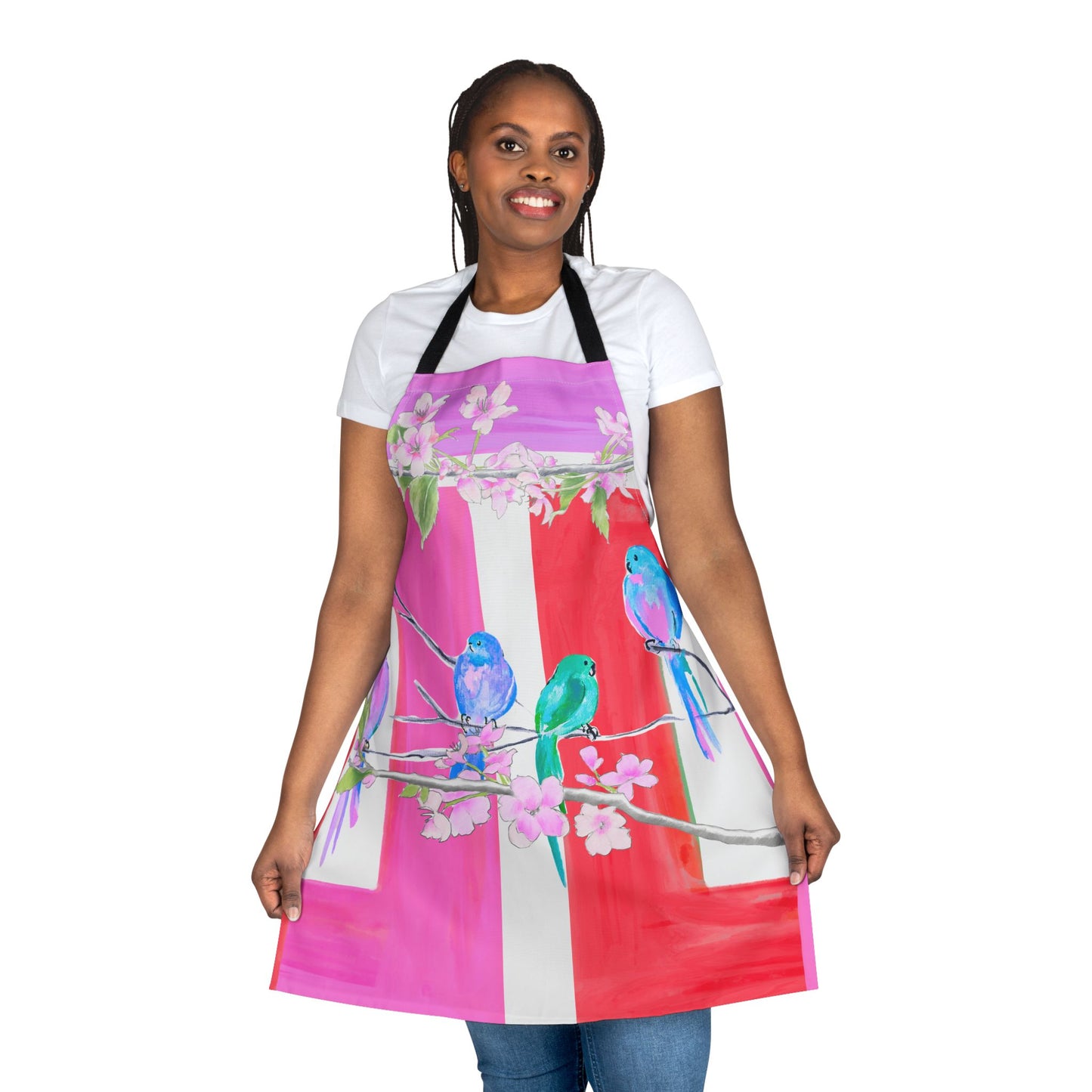 Blossoms & Birds Apron