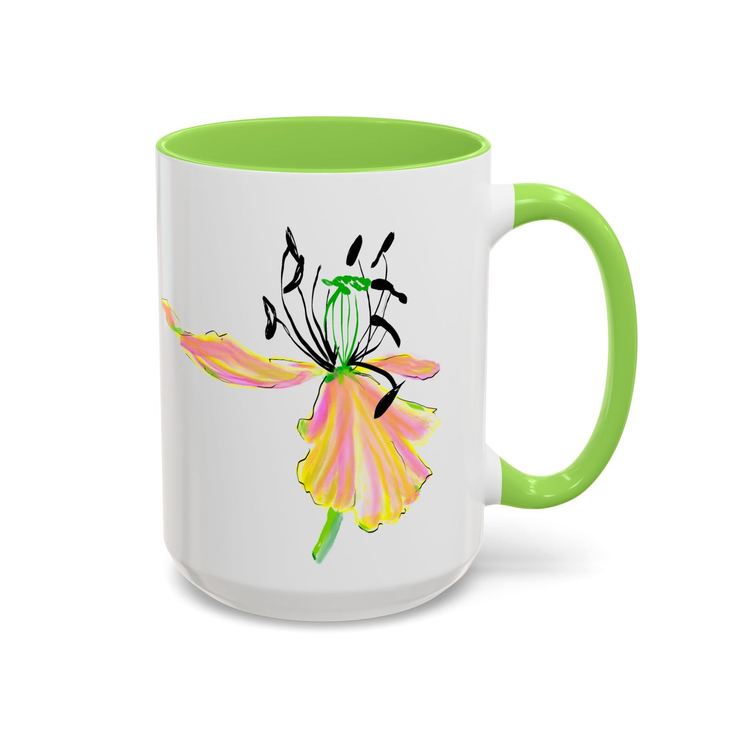 Vibrant Tulips  Mugs