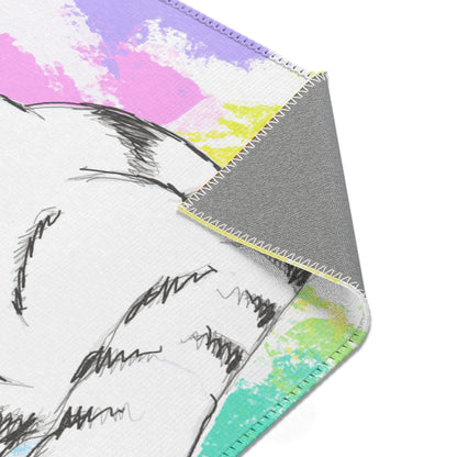 Kitty Fun Indoor Area Rugs