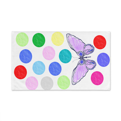 Swing Hand Towel  Lilac Multi-colors