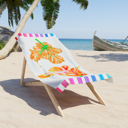 Tulip Love Beach or Bath Towel
