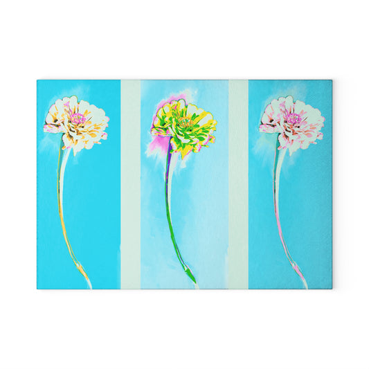 Glass Cutting Boards Zinnia Color Story