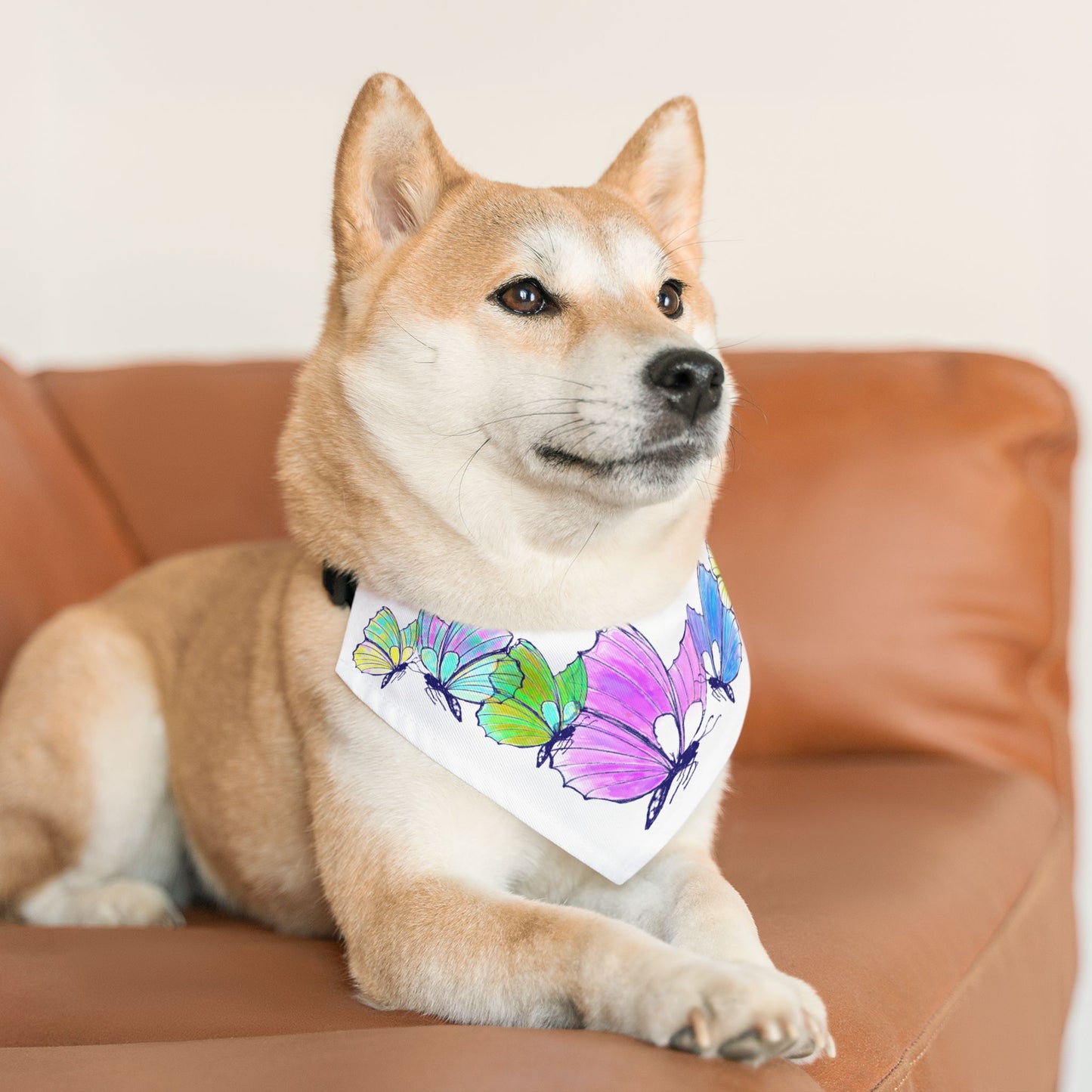 Pet Bandana Butterfly flutter