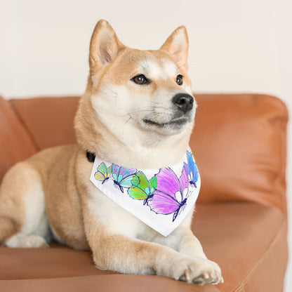 Pet Bandana Butterfly flutter