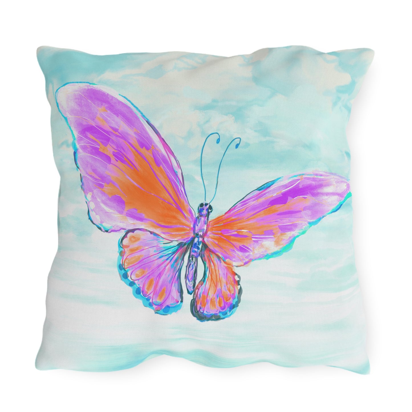 Outdoor Pillows Butterfly Flutter
