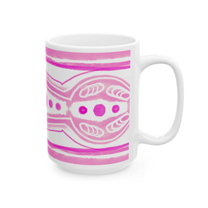 Pattern Play Mug Raspberry