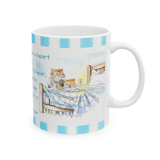 Kitty Fun Mug “When God inclines…”