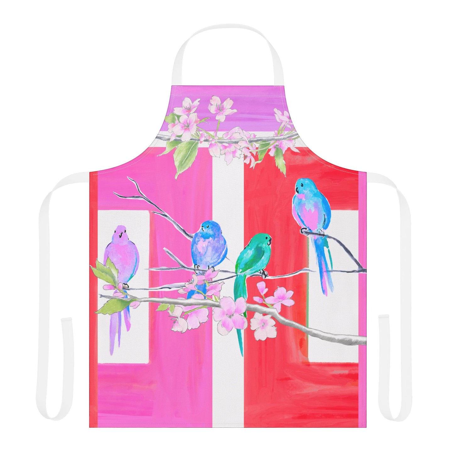 Blossoms & Birds Apron