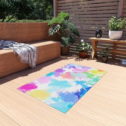 Indoor/Outdoor Rug Color Splash