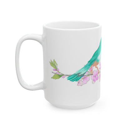 Mugs Jolly Birds Ceramic