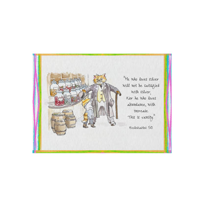 Kitty Fun Indoor/Outdoor Rug Inspirational quote