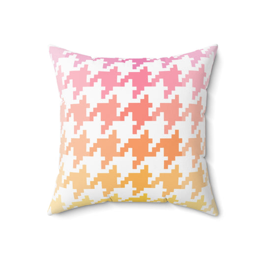 Hounds Tooth Fun Pillow