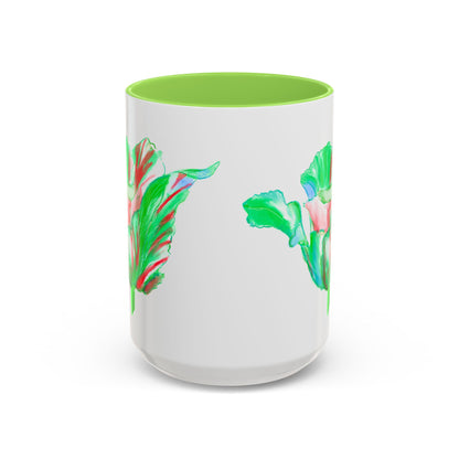 Vibrant Tulips Mugs