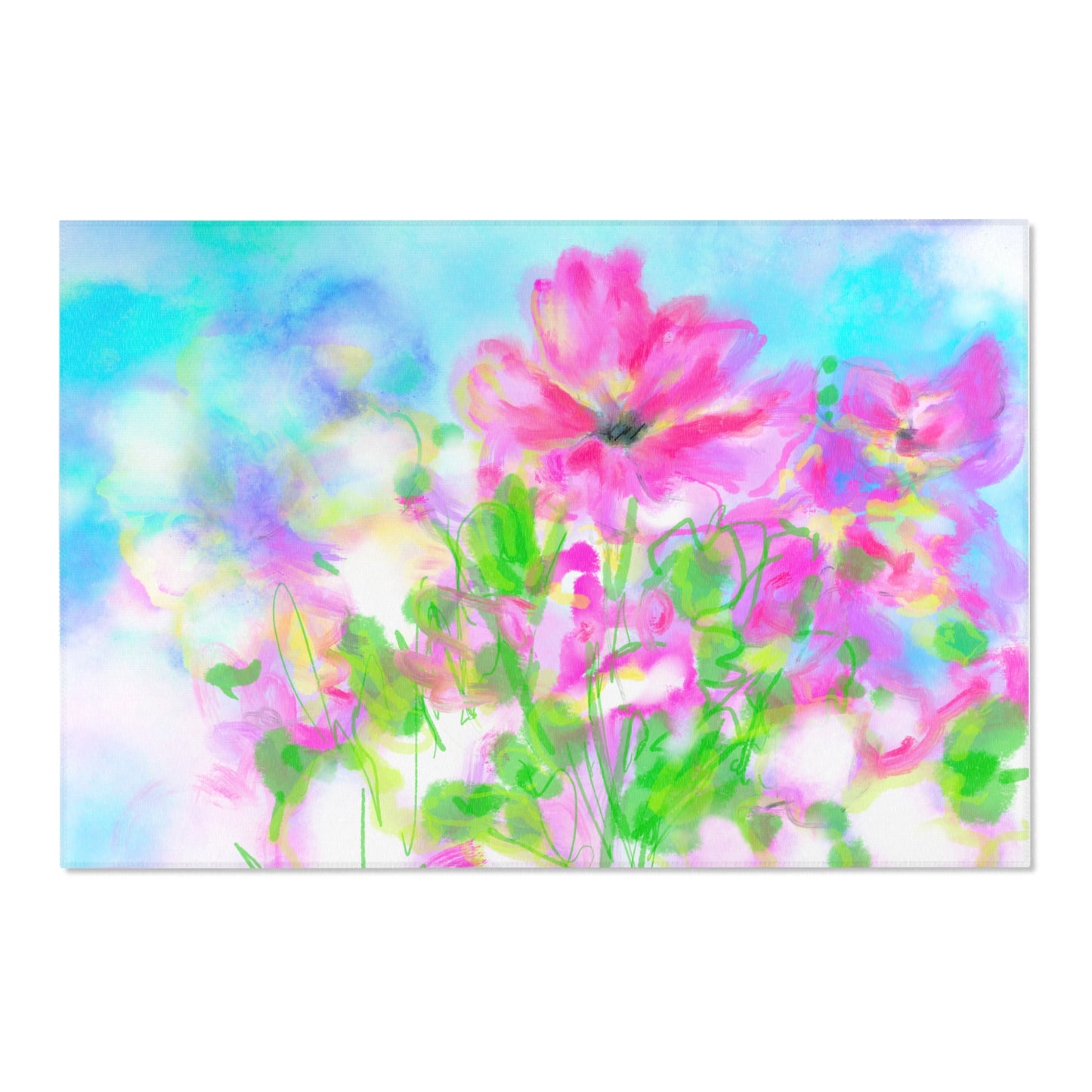 Joyful Landscapes Indoor/Outdoor Rug Floral Garden