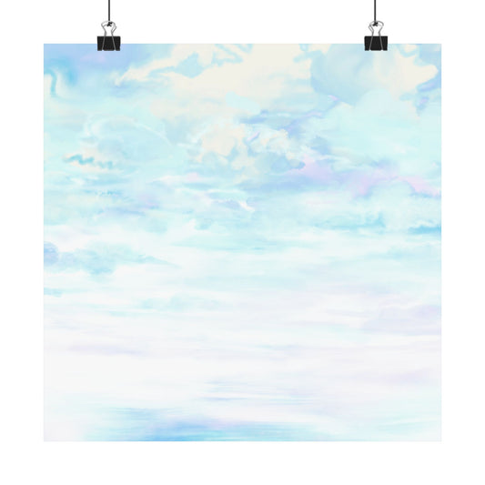 Art Decor Matte Posters Cloud Song